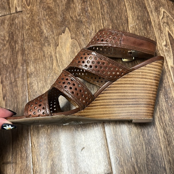 Franco Sarto Wedge Sandals - Picture 4 of 14